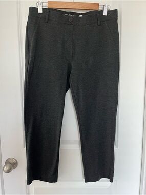 Betabrand Women's Charcoal Stretch Dress Pants